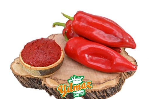 GÜNEŞTE KURUMA TATLI BİBER SALÇASI resmi