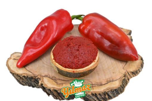 GÜNEŞTE KURUMA ACI  BİBER SALÇASI resmi